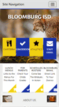 Mobile Screenshot of bloomburgisd.net